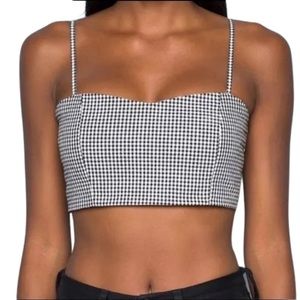 Brandy Melville Gingham Tank Top